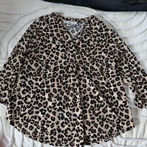 Ricki's Animal Print Blouse